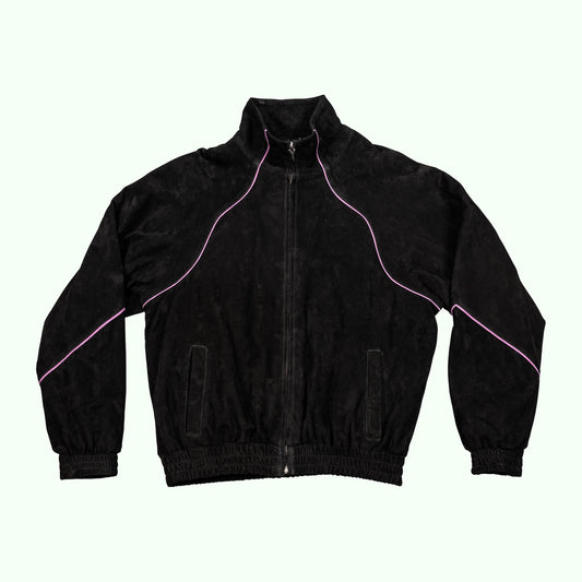 Wavy Raglan Track Jacket