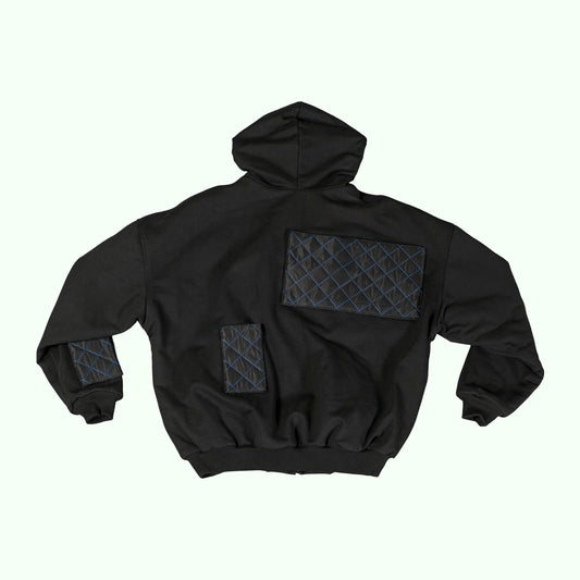 V-1 Velcro Patch Zip-Up