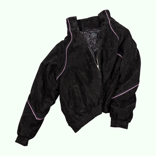 Wavy Raglan Track Jacket