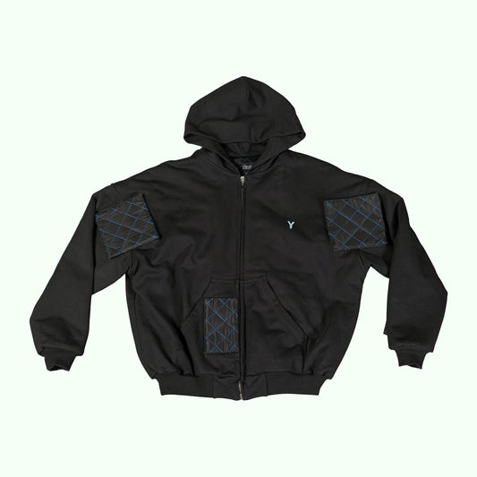 V-1 Velcro Patch Zip-Up