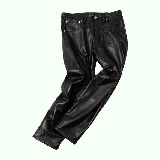 V-3 One-Piece Leather Jeans